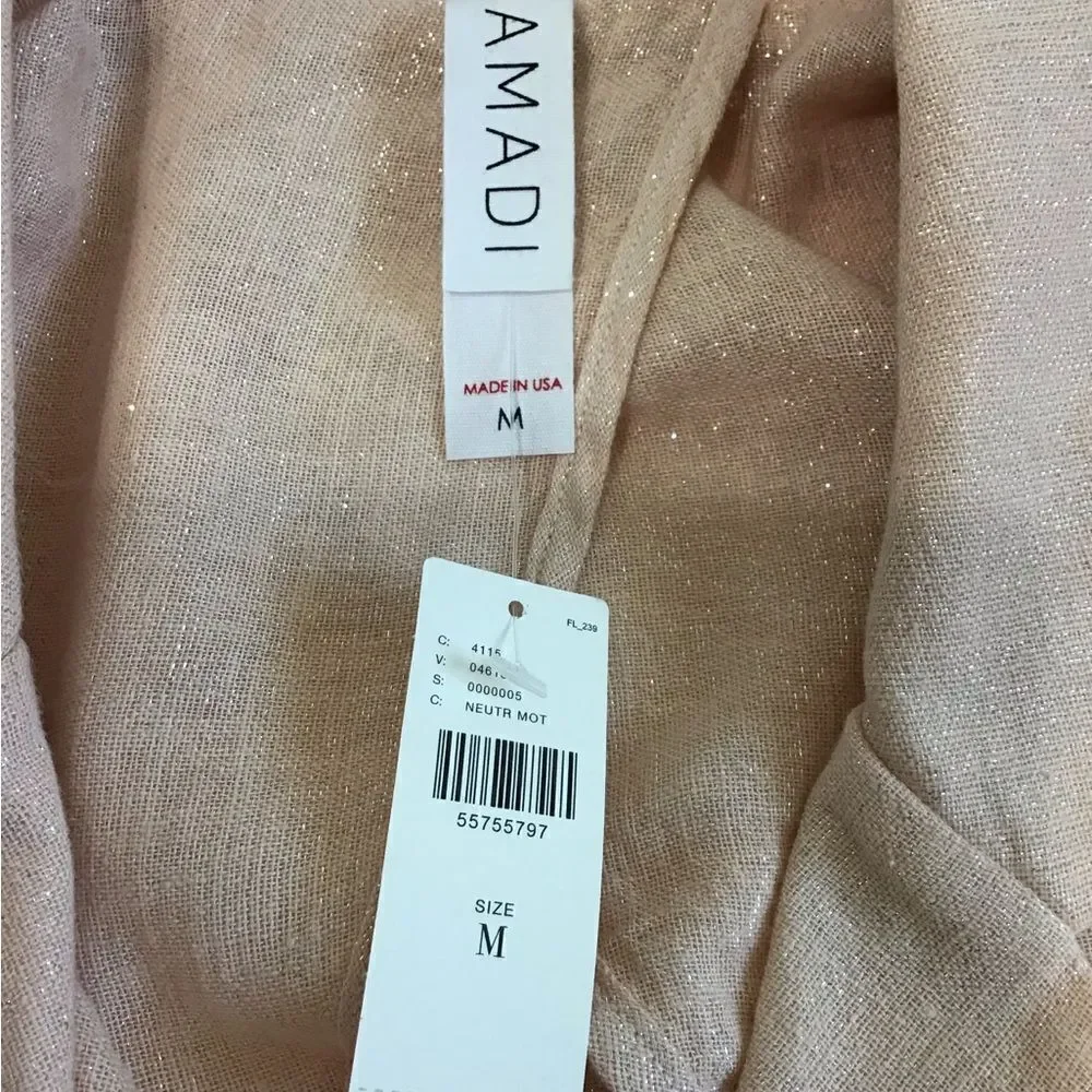 Anthropologie Amadi Kaye Blazer Double Breast New Size Medium